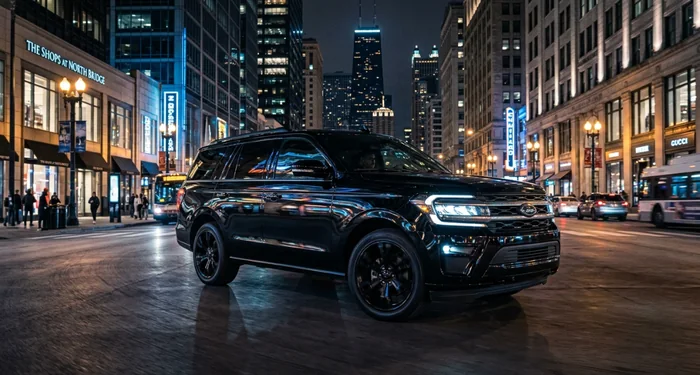Ford Expedition for chauffeur service in Chicago